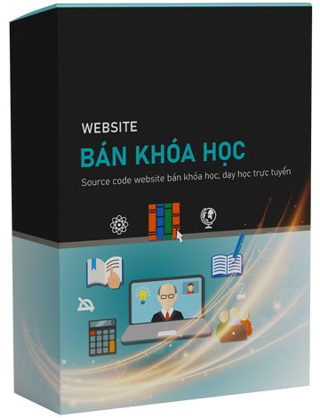 Website bán khóa học trực tuyến